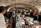 Einen Abend verbrachten die Teilnehmer im historischen Weinkeller des Castello di Spessa