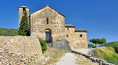Älter als die Romanik: Pilgerkirche Sant Quirze de Pedret