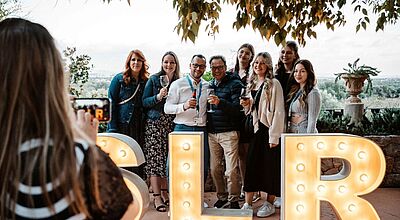 Tagsüber standen Ausflüge auf dem Programm, abends wurde gefeiert