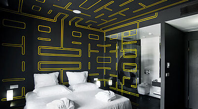 Setzt auf Streetart: das Design & Wine Hotel im nordportugiesischen Caminha