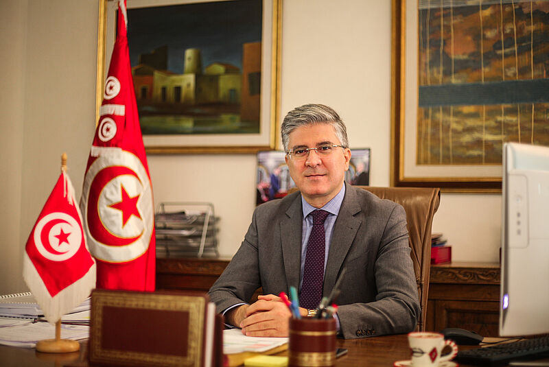Optimistisch: Mohamed Ali Toumi, Minister für Tourismus und Kunsthandwerk, hofft auf das Ende der Reisewarnung