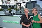 Stephanie Aktas (The Travel Experience, li) und Kerstin Davies (Fyne Travel by Top Service)