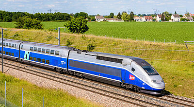 Im Sommer verkehren wieder verstärkt TGV-Duplexzüge zwischen Deutschland und Frankreich