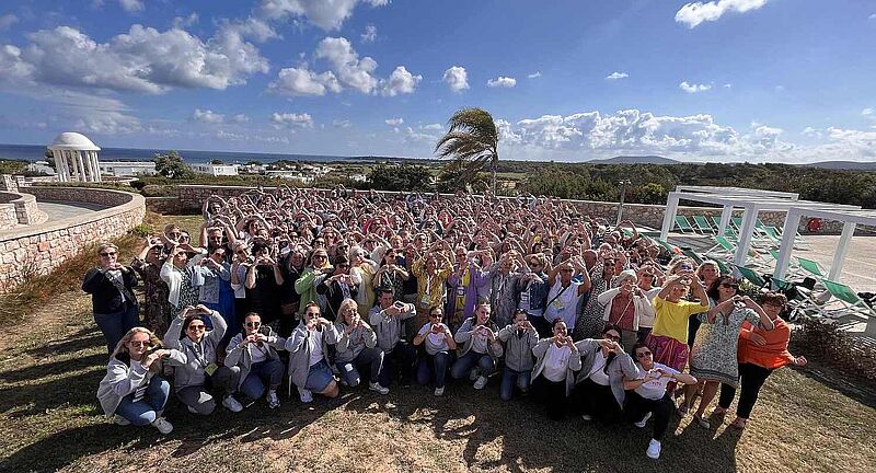 Gute Stimmung auf Rhodos: Noch bis Samstag findet im TUI Magic Life Plimmiri die Jahrestagung statt