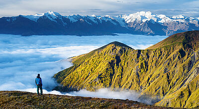 Die Gipfel des Kaukasus ragen höher auf als die Rocky Mountains und sind mindestens genauso schön