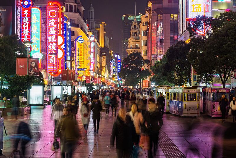 Endlich wieder durch Shanghai bummeln: Seit 15. März können Touristen wieder nach China reisen