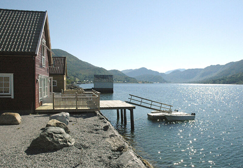 Zuhause auf Zeit, ganz ohne feste Essenszeiten und andere Gäste: ein Ferienhaus im norwegischen Haugsbygda
