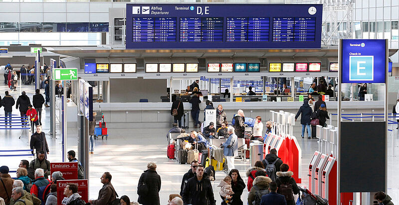 Am Flughafen Frankfurt hat sich die Lage entspannt – auf ausländische Hilfskräfte verzichtet Betreiber Fraport