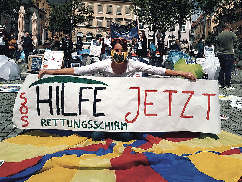 Die Proteste sollen nun auch in den „Wohnzimmern“ der Politiker stattfinden, fordert Rainer Maertens. Foto: Reisekult Schweinfurt