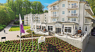 Nun ganz oben auf dem ITS-Siegertreppchen: das Hotel Bernstein auf Rügen