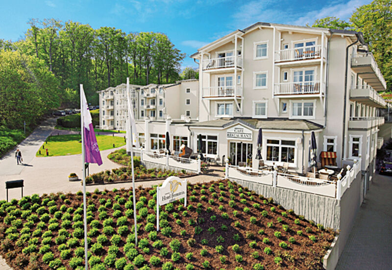 Nun ganz oben auf dem ITS-Siegertreppchen: das Hotel Bernstein auf Rügen