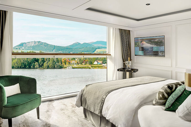 Die Riverside Ravel ist ein reines Suiten-Schiff