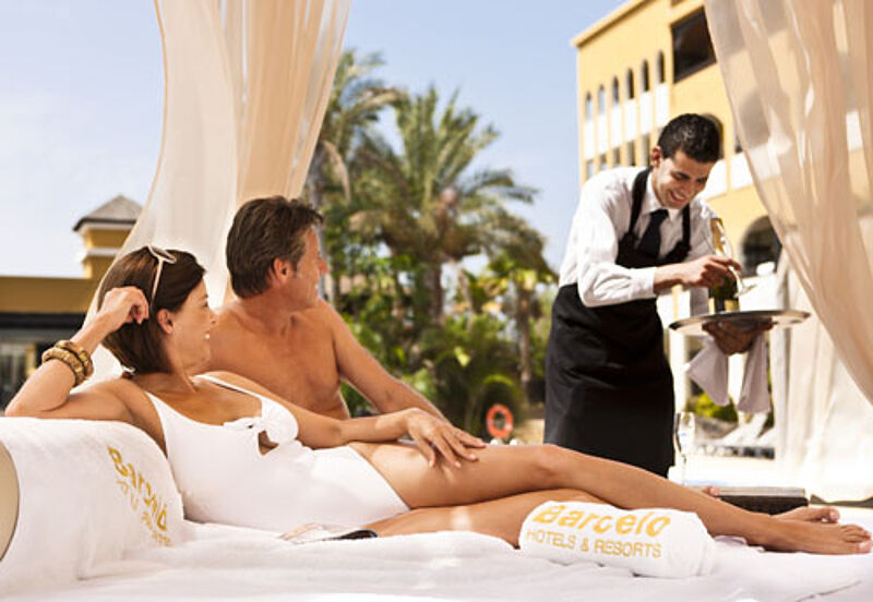 Entspannung ohne Kinderspielplatz nebenan: das Barceló Jandia Playa auf Fuerteventura