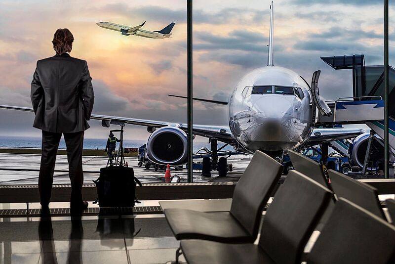 Sorgenvoller Blick in die Zukunft: Der Flugverkehr in Deutschland hat sich bislang weniger gut erholt als in vielen anderen europäischen Ländern sowie in Nordamerika