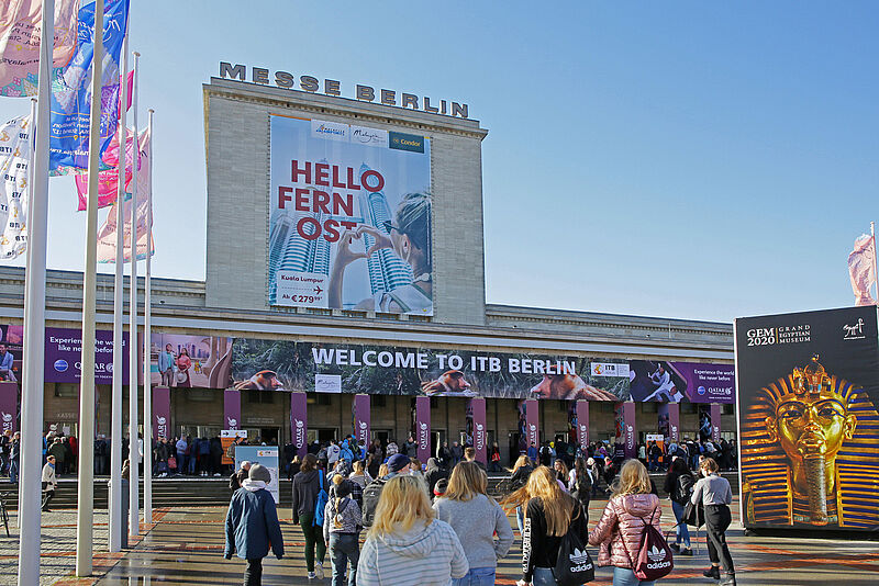 In diesem Jahr bleiben die Türen der Messe Berlin für ITB-Besucher geschlossen