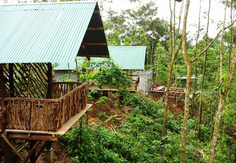 Bald bezugsbereit: Die La Tigra Rainforest Lodge am Vulkan Arenal in Costa Rica