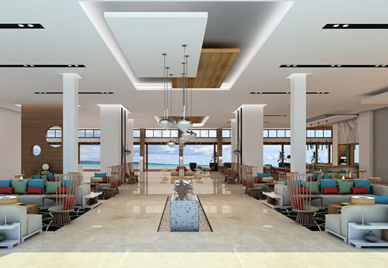 Blick in das neue Ocean Vista Azul auf der kubanischen Halbinsel Varadero