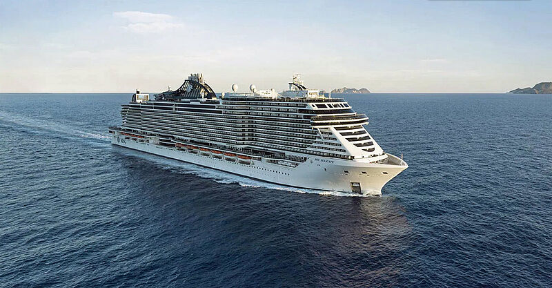 Die MSC Seascape wird im Dezember in New York getauft. Foto: MSC Cruises