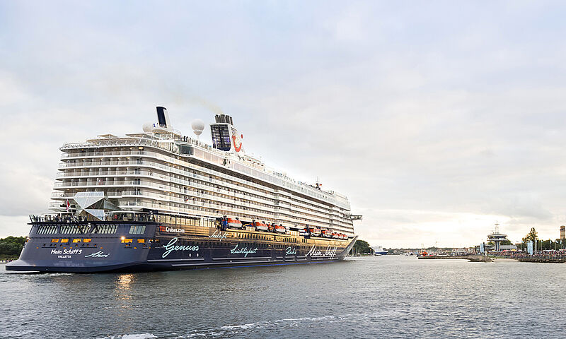 Unter anderem TUI Cruises kritisieren die Kreuzfahrtgegner