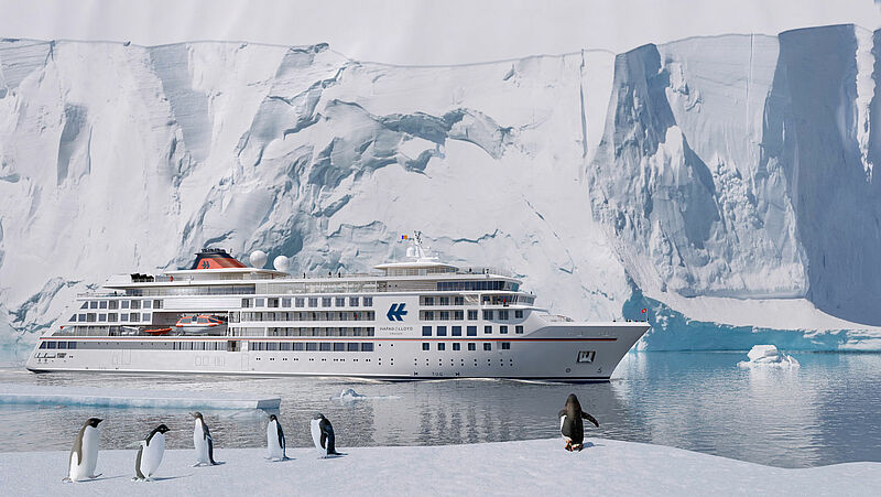 Beliebtes Expeditionsziel bei Hapag-Lloyd-Kunden: die Antarktis