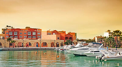 In Ägypten, im Bild Hurghada, hat Bentour Reisen zum kommenden Winter viele neue Produkte aufgenommen. Foto: Danilovi/iStock
