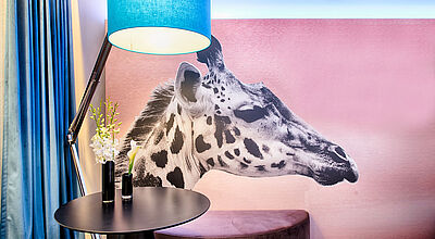 Detail in den Zimmern im Nyx Hotel Munich. Foto: Leonardo Hotels