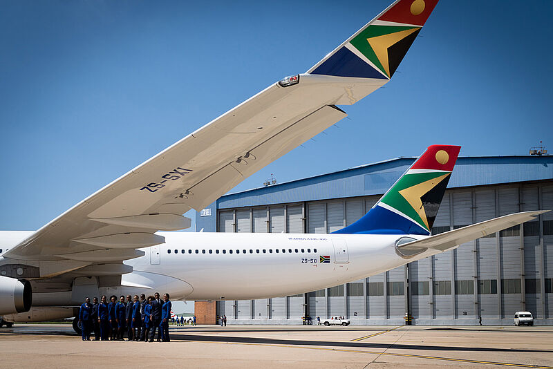 Es sieht nicht gut aus für die afrikanische Traditions-Airline SAA. Foto: South African Airways