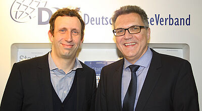 Wollen mit den Reisebüros aktuelle Themen diskutieren: die DRV-Vizepräsidenten Ralf Hieke (links) und Andreas Heimann