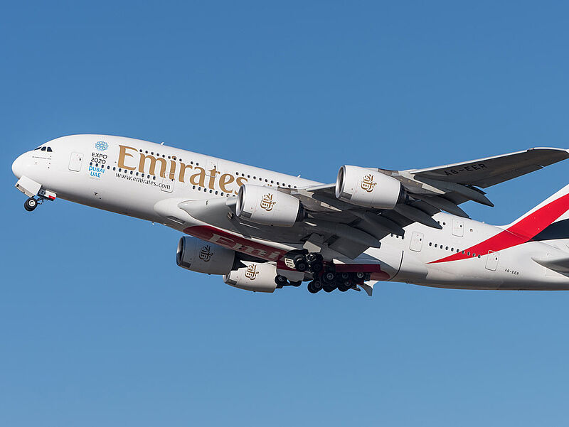 Emirates setzt den A380 vorerst nicht mehr ab Frankfurt ein. Foto: Julian Herzog/Wikimedia