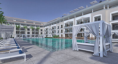 Das neue Grupotel Playa de Palma Prestige Suites & Spa hat 140 Suiten