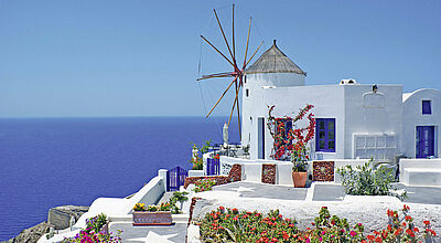 In Griechenland – im Bild Mykonos – verfügt DER Touristik unter anderem über 14 eigene Hotels. Foto: DER Touristik 