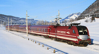 Startet dieses Jahr schon vor Weihnachten: der Schnee-Express