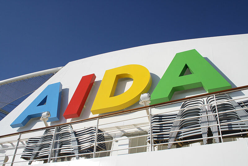 Die Aida-Schiffe sollen erst Anfang April wieder ablegen