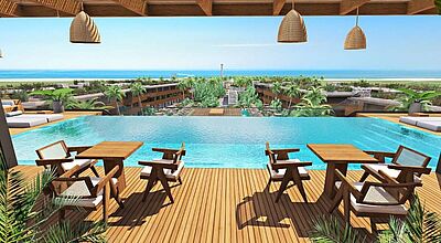 Der Aldiana Club Side Beach soll nun am 31. Juli die ersten Gäste empfangen. Modell: DER Touristik Hotels & Resorts