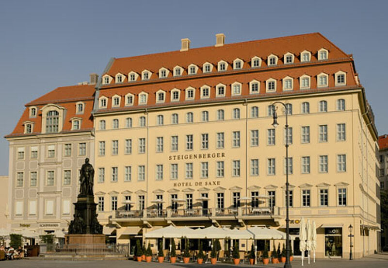 Im neuen Ameropa-Katalog: das Steigenberger Hotel de Saxe in Dresden