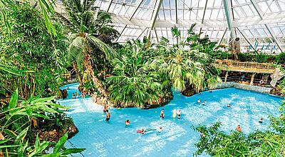 Während des Famtrips bleibt genügend Zeit, das Badeparadies Aqua Mundo zu besuchen