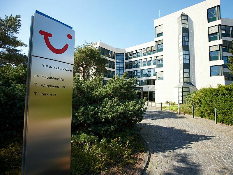 In der TUI-Zentrale in Hannover orientiert man sich mit dem Reiseguthaben an der viel diskutierten Gutschein-Lösung. Foto: TUI