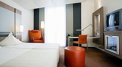 Zimmer im Novotel an der Münchner Messe