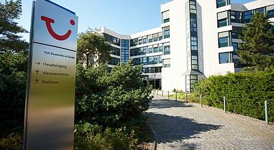 TUI Deutschland – hier die Zentrale in Hannover – hält an dem eingeschlagenen Kurs fest. Foto: ta