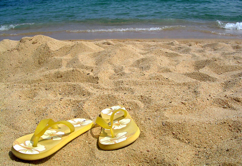 Weniger an den Strand: Die Deutschen schrauben ihre Reisepläne herunter.