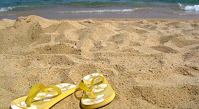 Weniger an den Strand: Die Deutschen schrauben ihre Reisepläne herunter.