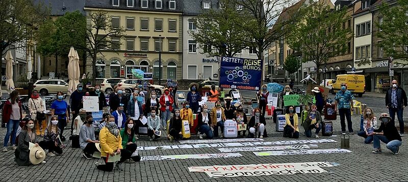 Der Protest geht weiter! In den vergangnenen Wochen wurde bereits demonstriert - wie hier in Schweinfurt