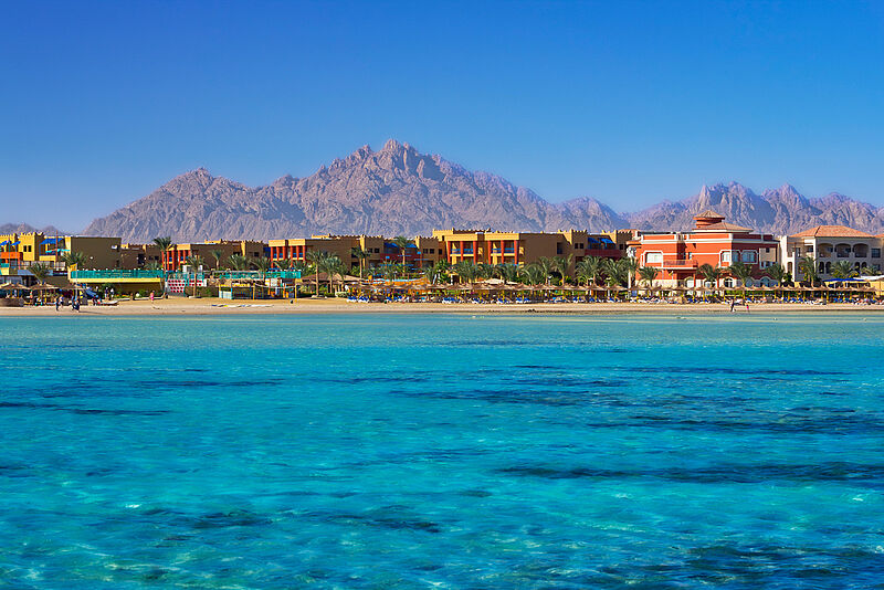 Hurghada ist nun ab sieben deutschen Flughäfen mit dem Ferienflieger Sun Express erreichbar