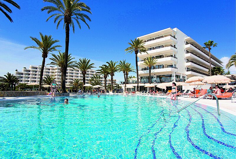 Ein Tagesbesuch ist im Allsun Bahia del Este auf Mallorca möglich