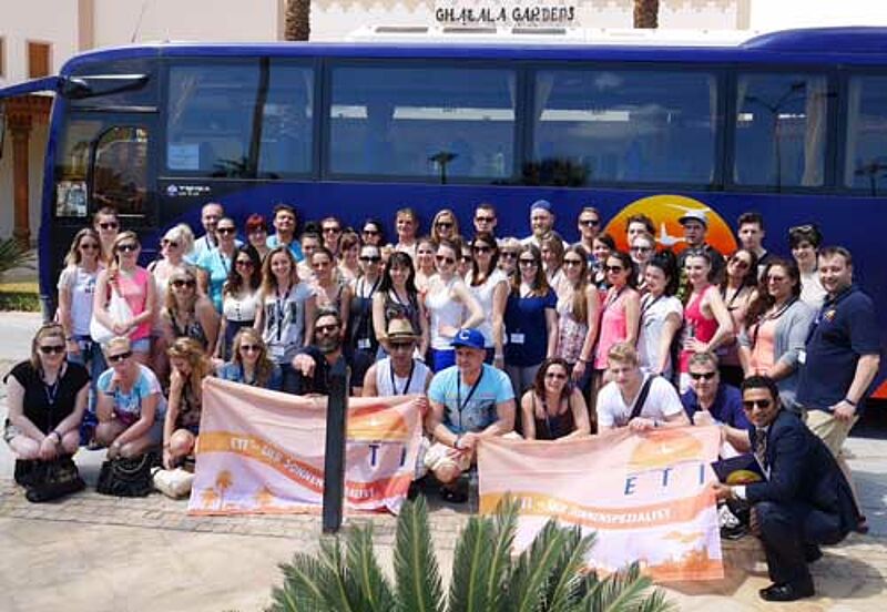 Reiseverkäufer aus ganz Deutschland feiern <br>und fachsimpeln derzeit in Sharm el Sheikh