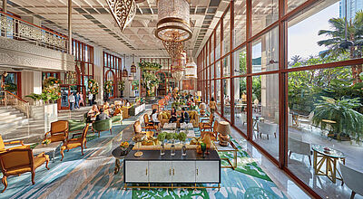 Die Mandarin Oriental Hotel Group und die Oberoi Group werden Partner. Im Bild das Mandarin Oriental Hotel Bangkok
