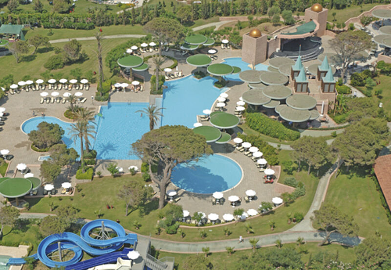 Über den Preis als „Bestes TUI Hotel“ kann sich das Gloria Verde Resort in Belek freuen
