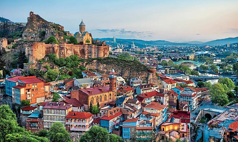 Nicht nur Georgiens Hauptstadt Tiflis lohnt einen Besuch