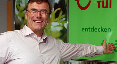 Sieht noch „reichlich weiße Flecken“ im Eigenvertrieb: TUI-Manager Hasso von Düring.