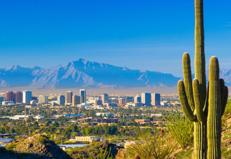 Landung mitten in der Wüste: Nach Arizona geht es nonstop ab 18. Mai 2018